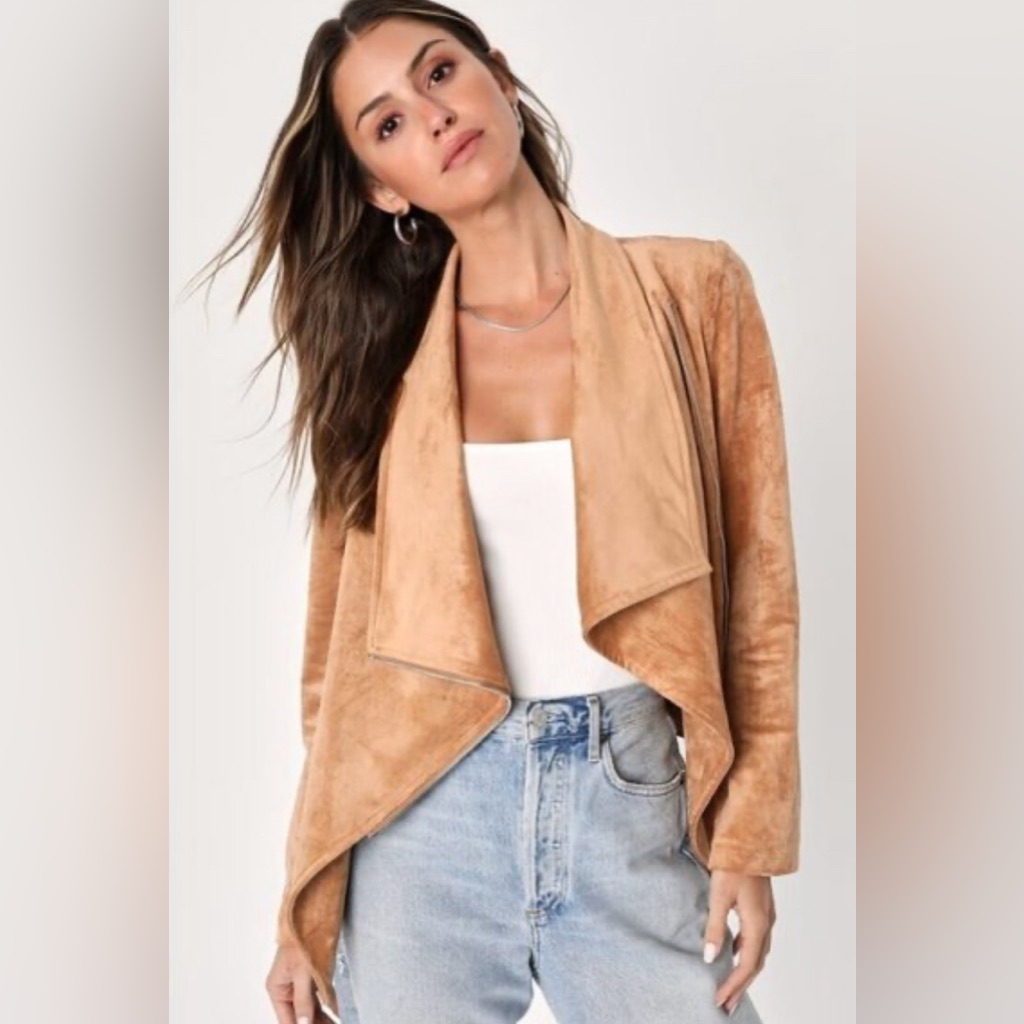 Blanknyc Faux Suede Jacket - S